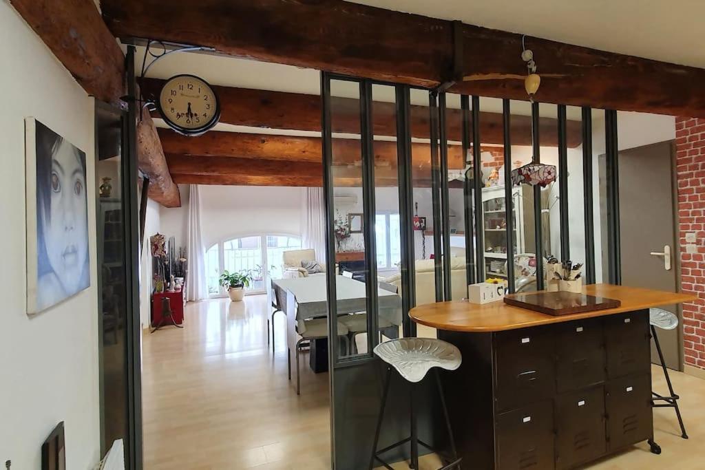 Le Loft Du 31 Deco Charme Cosy Centre Garage Prive Climatisation Apartment Sete Exterior photo